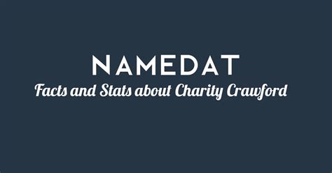 did charity crawford retire|Charity Crawford Death Fact Check, Birthday & Age .